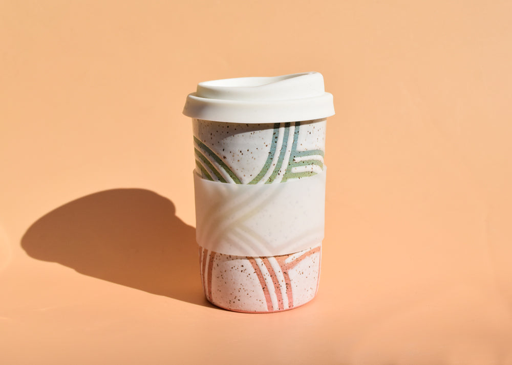 Rainbow Dune Travel Cup