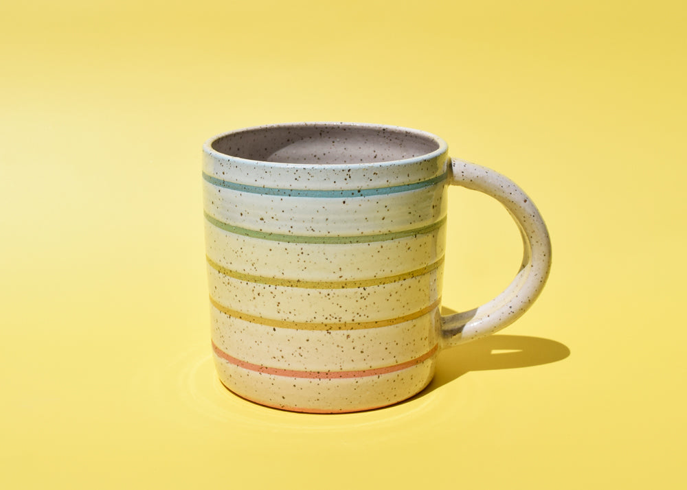 Rainbow Stripe Mug