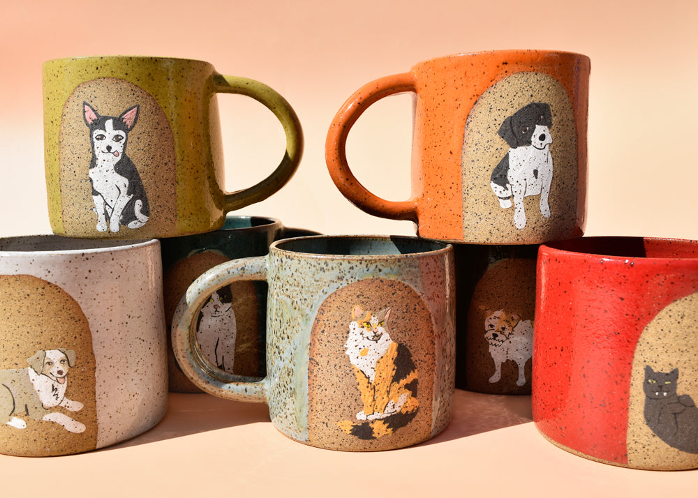 Custom Pet Mug *PRE-ORDER* – Christi Ahee Ceramics