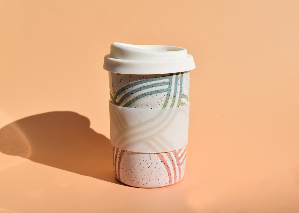 Rainbow Dune Travel Cup