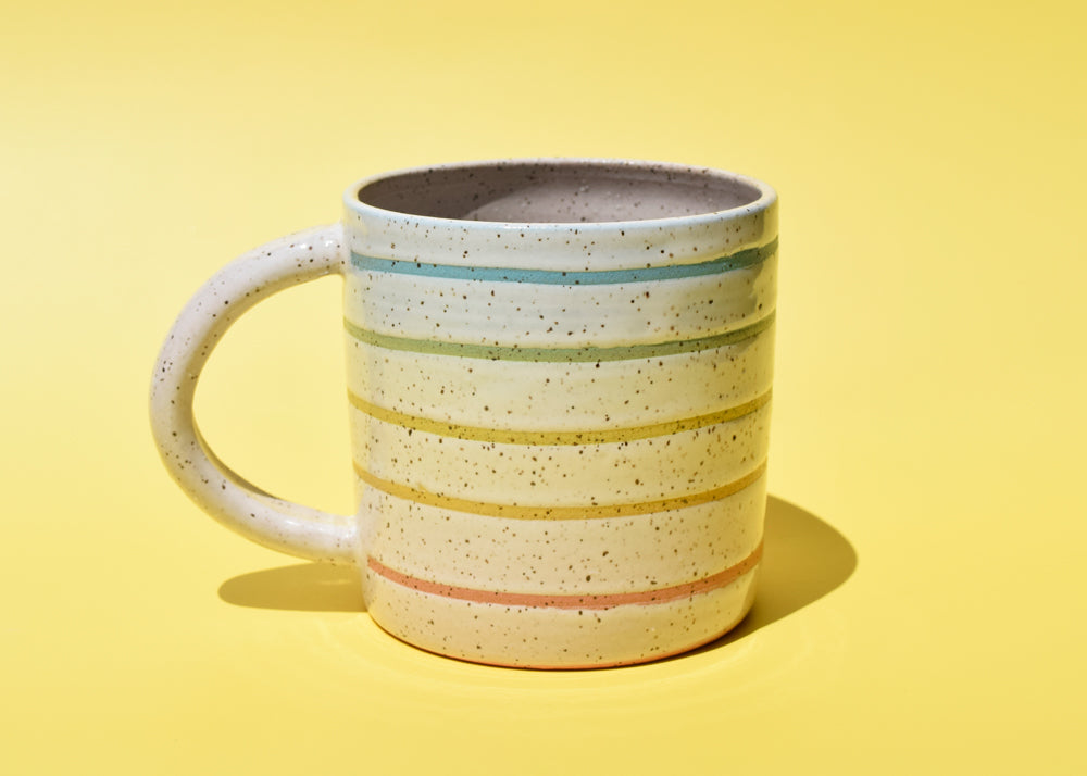 Rainbow Stripe Mug